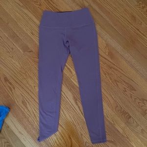 purple leggings from amazon - NWOT